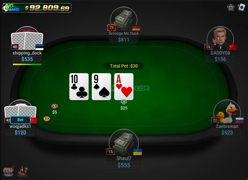 Thuật ngữ game Poker KUFUN phổ biến